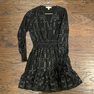 Michael Kors smock waist dress